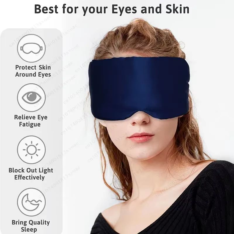 Padded Sleep Eye Mask | Light Blocking & Adjustable Fit