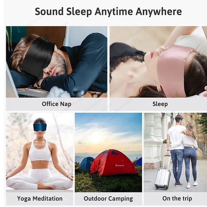 Padded Sleep Eye Mask | Light Blocking &amp; Adjustable Fit