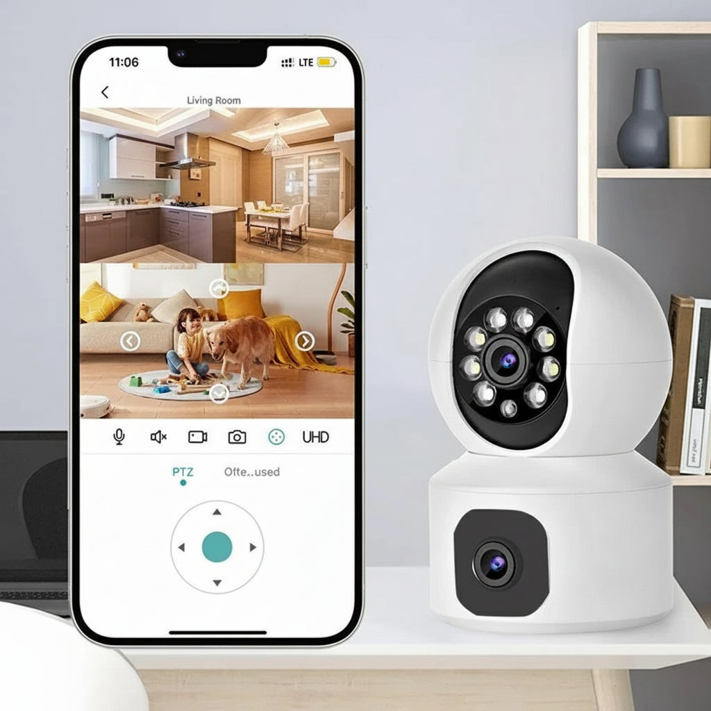 Pet Camera | 8MP Indoor Camera with Two-Way Audio & Motion Alerts