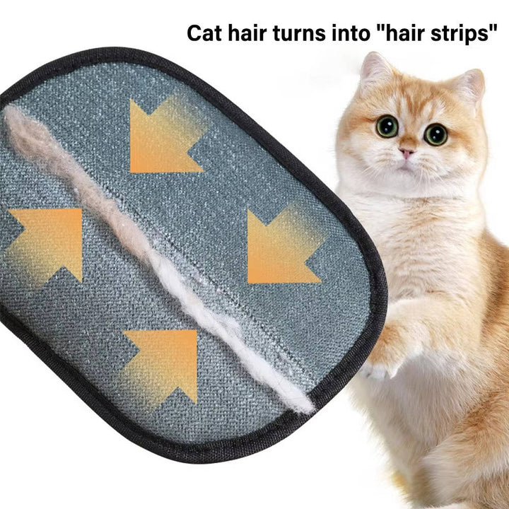 Pet Hair Remover Glove 2 Pack | Electrostatic Double-Sided Grooming Tool | Washable, Breathable Mesh for All Coats