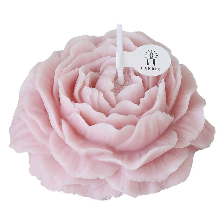 Petal Bloom Floral Wax Candle Set | Peony Shape | Assorted Scents, 4 Pieces 5