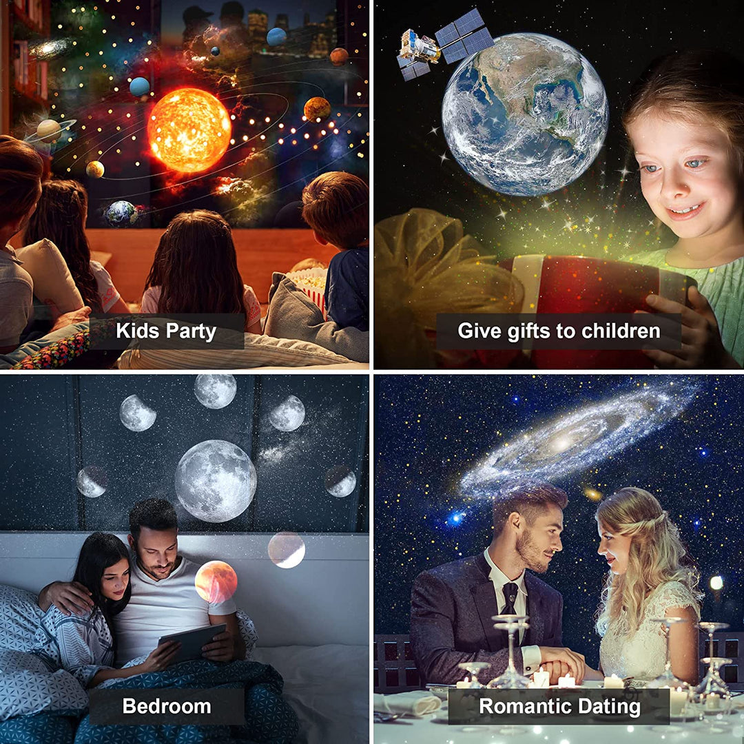 Planetarium Projector | 13 in 1 HD Galaxy Light with Timer for Bedroom 5