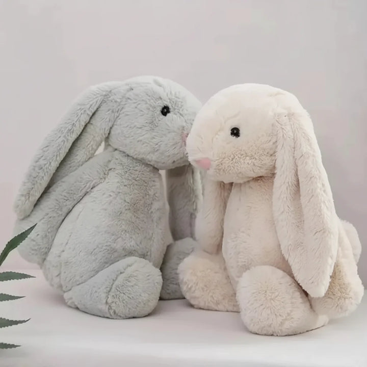 Plush Rabbit Toy Soft Stuffed Animal | Rabbit-Inspired Design for Display and Cuddling | Lightweight Portable Gift Idea