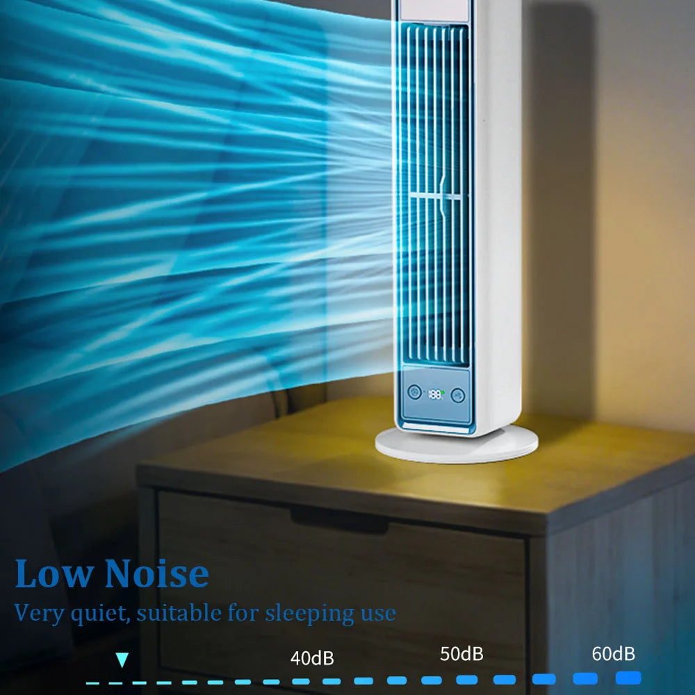 Portable Air Conditioner Fan | 3600mAh Battery | Remote Control | Adjustable Speed | Compact