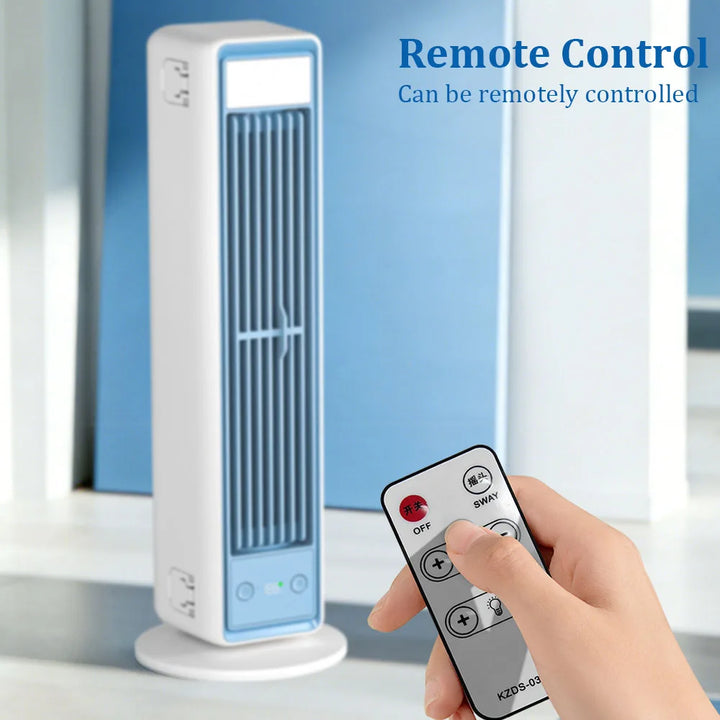 Portable Air Conditioner Fan | 3600mAh Battery | Remote Control | Adjustable Speed | Compact