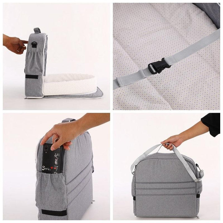 Portable Baby Mosquito Tent Bed | Foldable Pop-Up | Cotton | 0–18 Months | Travel &amp; Home