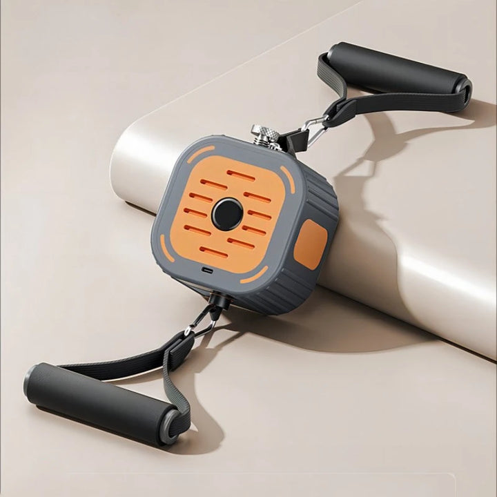 Portable Cable Machine &amp; Rowing Trainer | Resistance Bands | Full Body Home Gym | Adjustable
