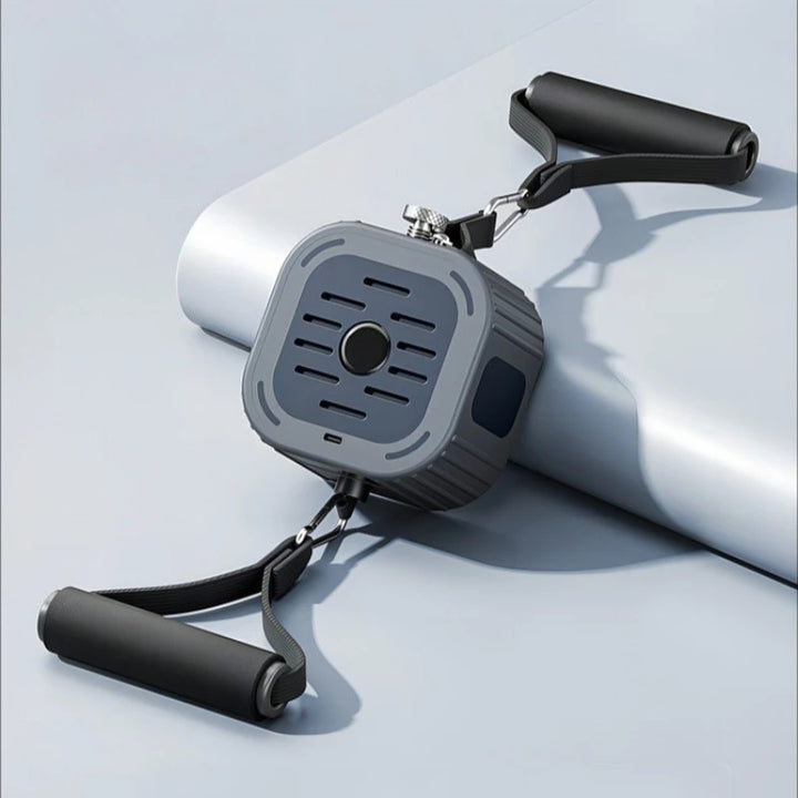 Portable Cable Machine &amp; Rowing Trainer | Resistance Bands | Full Body Home Gym | Adjustable