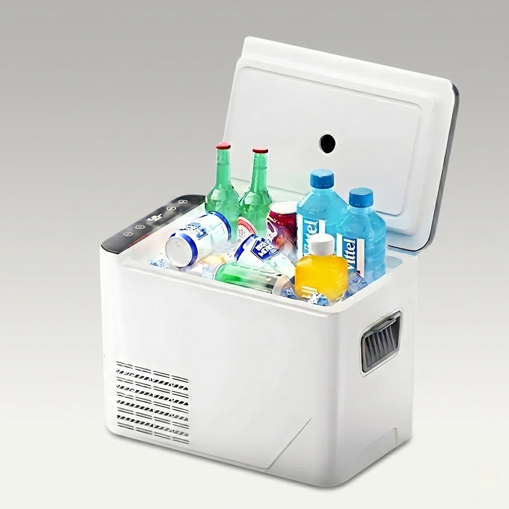 Portable Car Refrigerator | -18°C Deep Freezing | Compressor Cooling | 42mm Insulation | Shockproof