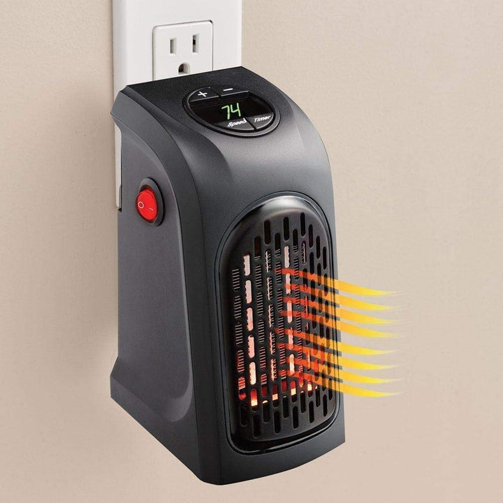 Portable Electric Heater | Adjustable 1000W-2000W Ceramic Heating | Quiet Operation with Overheat Protection & Auto Shut-Off