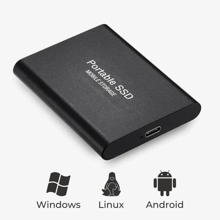 Portable External SSD | USB 3.1 | 1TB–16TB | Mac Compatible (1TB &amp; 2TB) | Black, Blue &amp; Red