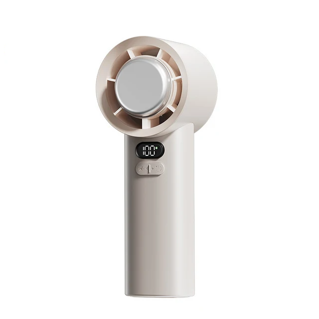 Portable Handheld Fan | USB Rechargeable | 3 Speed Settings | Up to 10-Hour Battery Life