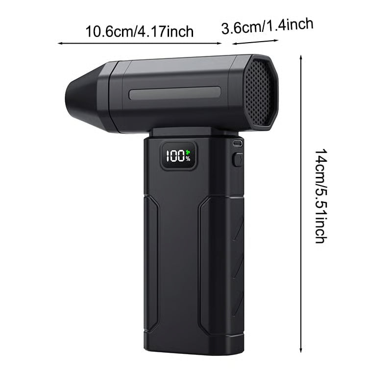 Portable Handheld Vacuum Cleaner | Compact Design for Car &amp; Home | Powerful Instant Suction for Hard-to-Reach Spots