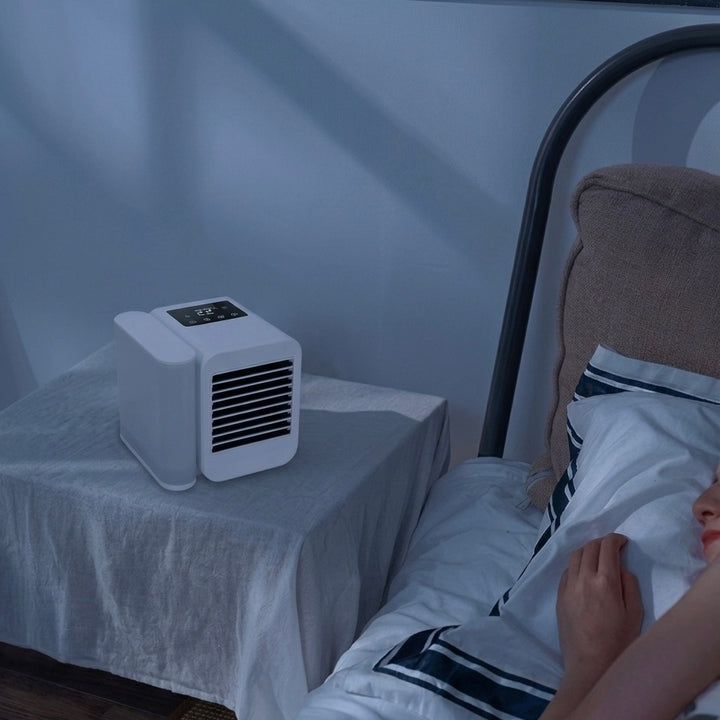 Portable Mini Air Cooler | 1000ml Tank | 99-Speed Fan | USB Powered | Aromatherapy | 20W