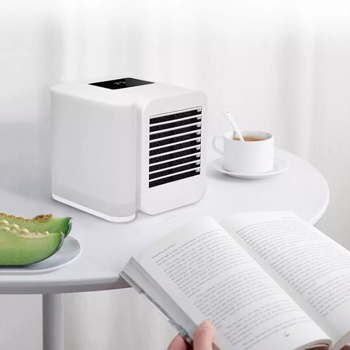 Portable Mini Air Cooler | 1000ml Tank | 99-Speed Fan | USB Powered | Aromatherapy | 20W