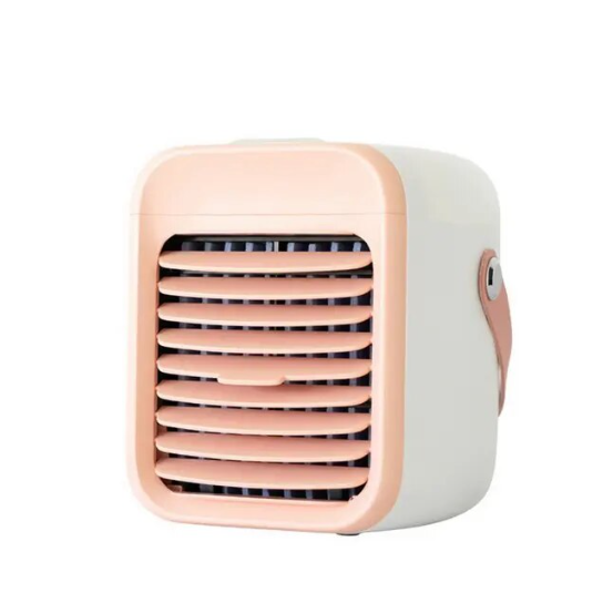 Portable Mini Air Cooler Fan | 3-in-1 Cooling, Fan &amp; Humidifier | Cordless USB Rechargeable