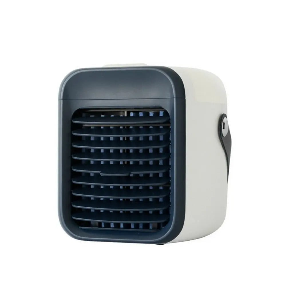 Portable Mini Air Cooler Fan | 3-in-1 Cooling, Fan &amp; Humidifier | Cordless USB Rechargeable