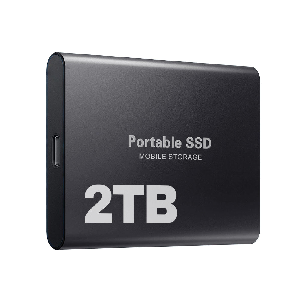 Portable SSD 2TB | 1050 MB/s | USB-C &amp; USB 3.1 | Windows, macOS &amp; Linux | Compact