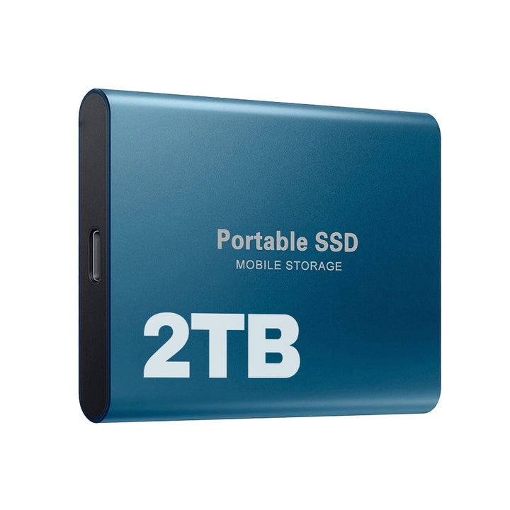 Portable SSD 2TB | 1050 MB/s | USB-C &amp; USB 3.1 | Windows, macOS &amp; Linux | Compact