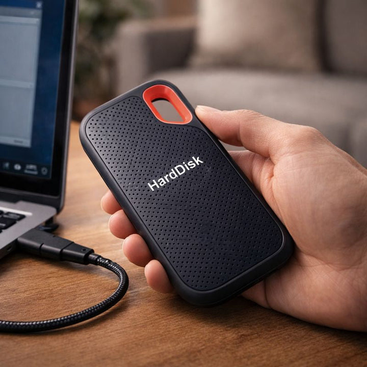 Portable SSD | USB Type-C | 1TB–8TB | Plug &amp; Play | Windows &amp; macOS Compatible