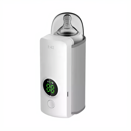 Portable Bottle Warmer | Adjustable Temperature Milk Warmer for Effortless On-the-Go Feeding 0