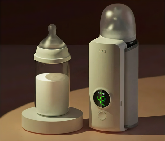 Portable Bottle Warmer | Adjustable Temperature Milk Warmer for Effortless On-the-Go Feeding 1