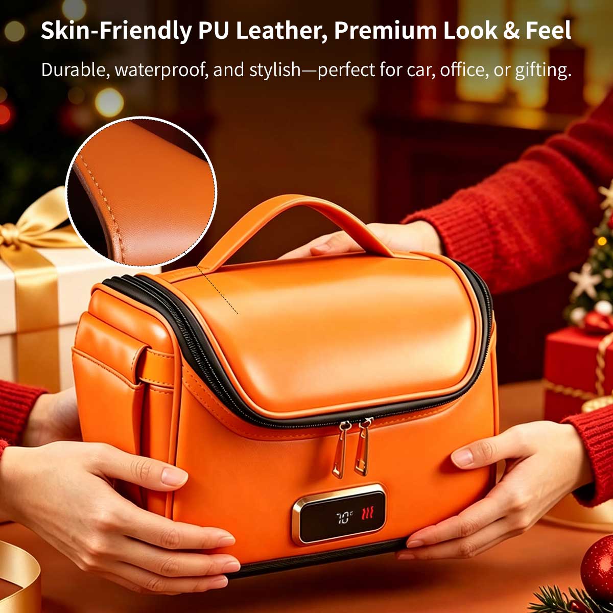 Portable Car Mini Fridge | 4L Cooler & Warmer with Efficient Temperature Control for Travel 6