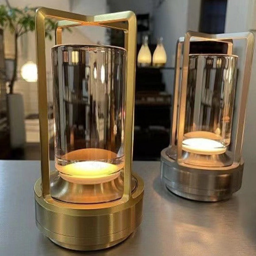 Portable Rechargeable Table Lamp Cordless LED Dual Touch Control 5