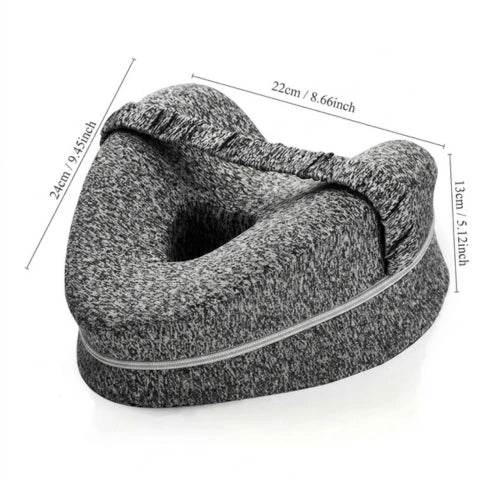 Positioning Pillow | Contoured Knee Wedge, Over-Leg Strap