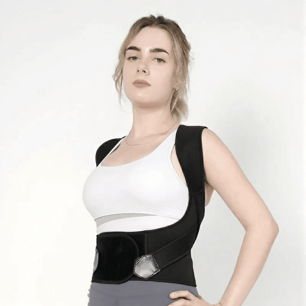 Posture Corrector Brace Adjustable Shoulder Womens with Breathable Fabric