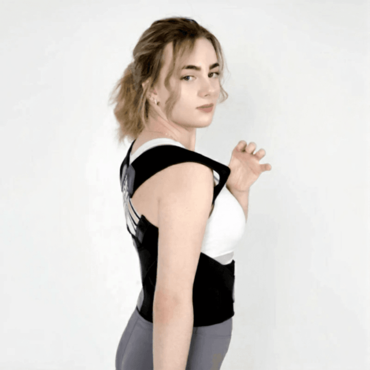 Posture Corrector Brace Adjustable Shoulder Womens with Breathable Fabric