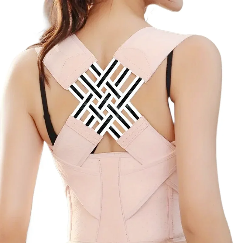 Posture Corrector Brace Adjustable Shoulder Womens with Breathable Fabric