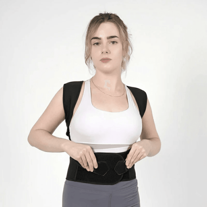 Posture Corrector Brace Adjustable Shoulder Womens with Breathable Fabric