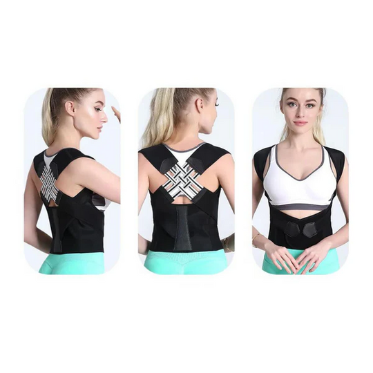 Posture Support Brace | Adjustable | Breathable | Discreet Under Clothing | 5 Sizes