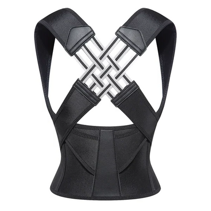 Posture Perfect | Adjustable Back Support Brace with Comfortable Fit | Posture Corrector for Neck and Back Relief 0