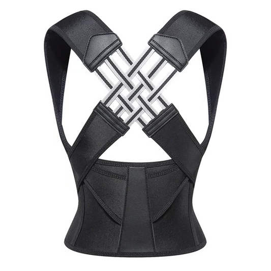 Posture Perfect | Adjustable Back Support Brace with Comfortable Fit | Posture Corrector for Neck and Back Relief 0