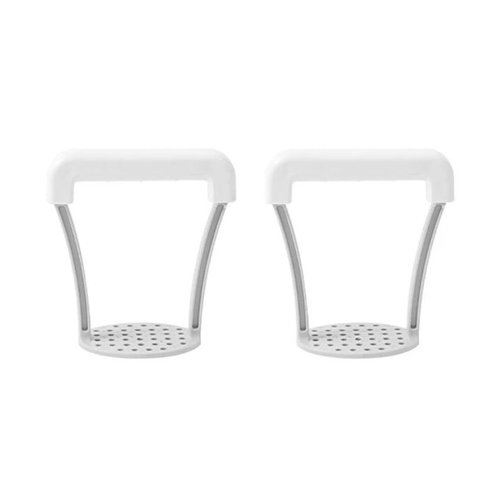 Potato Masher &amp; Fruit Press Stainless Steel | Non-Slip Handle | Multi-Purpose Tool for Mash, Puree &amp; Baby Food Prep