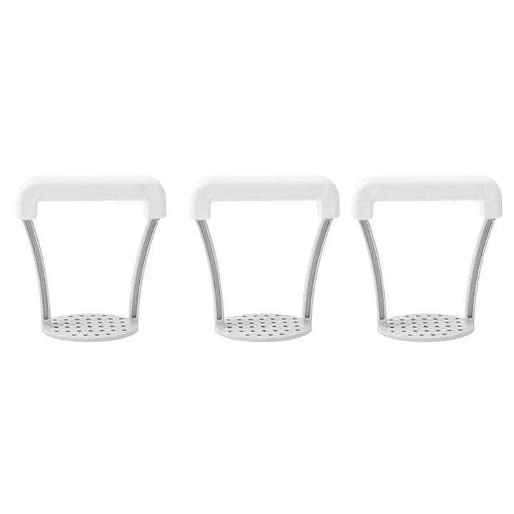 Potato Masher &amp; Fruit Press Stainless Steel | Non-Slip Handle | Multi-Purpose Tool for Mash, Puree &amp; Baby Food Prep