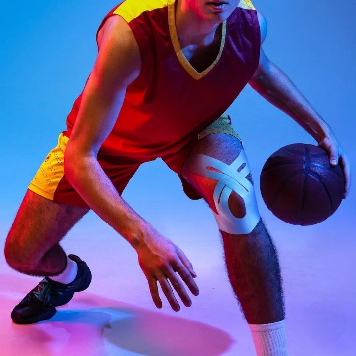 Pre-Cut Kinesiology Tape for Knee – Breathable &amp; Comfortable 4