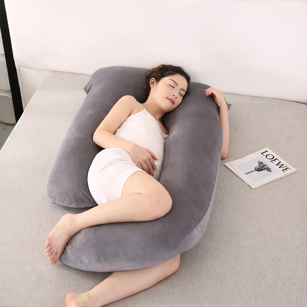 Pregnancy Pillow | Full Body U Shape, Head To Knee Span