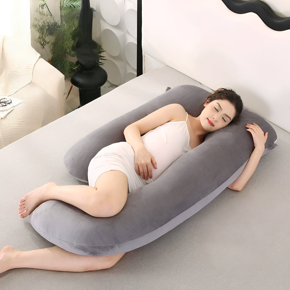 Pregnancy Pillow | Full Body U Shape, Head To Knee Span