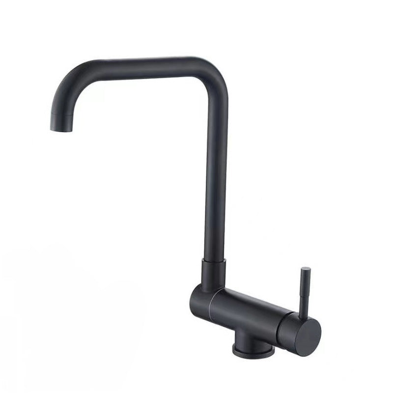 Premium Stainless Steel Kitchen Faucet | 360° Swivel | Lead-Free Modern Tap