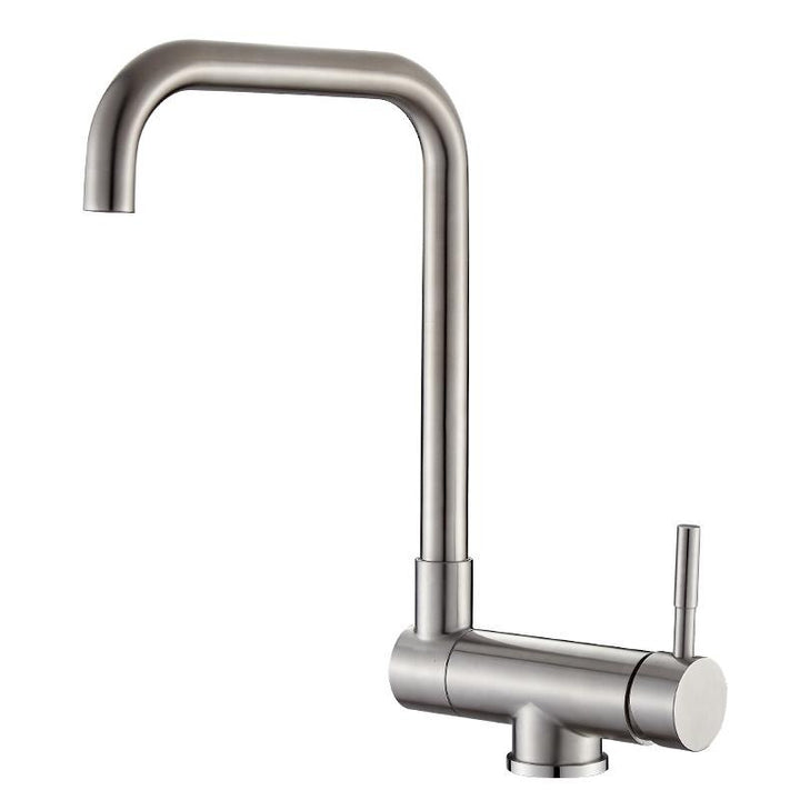 Premium Stainless Steel Kitchen Faucet | 360° Swivel | Lead-Free Modern Tap