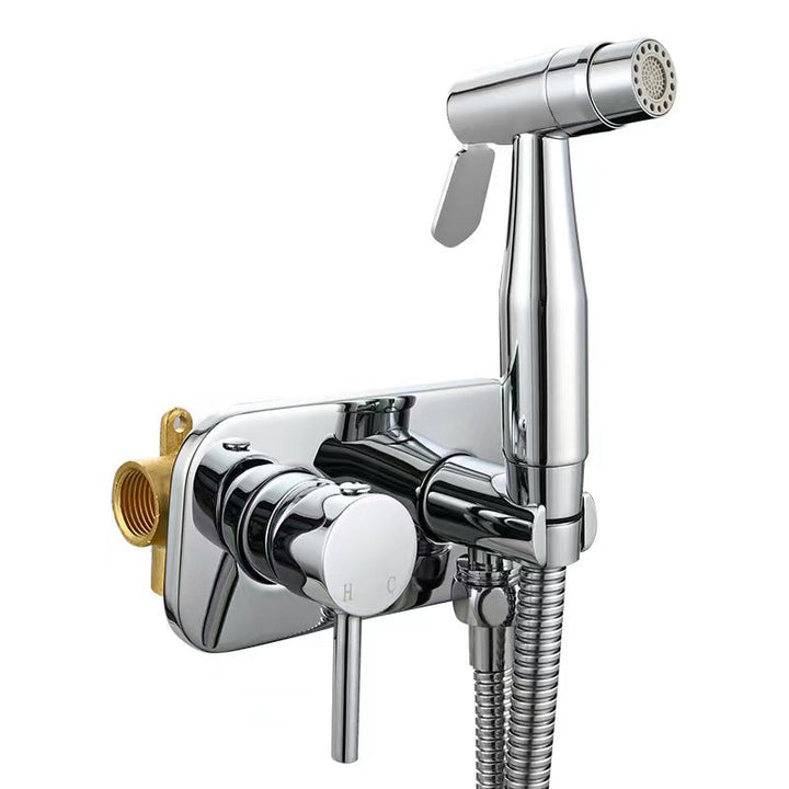 Premium Brass Bidet Sprayer | Hot &amp; Cold Control | 5 Finishes | 1 or 2 Spray Modes