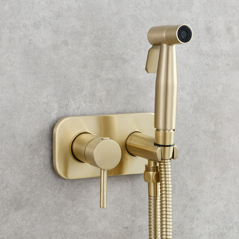 Premium Brass Bidet Sprayer | Hot &amp; Cold Control | 5 Finishes | 1 or 2 Spray Modes