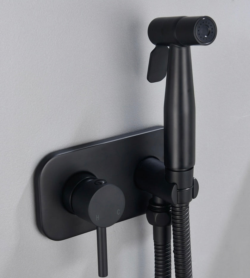 Premium Brass Bidet Sprayer | Hot &amp; Cold Control | 5 Finishes | 1 or 2 Spray Modes