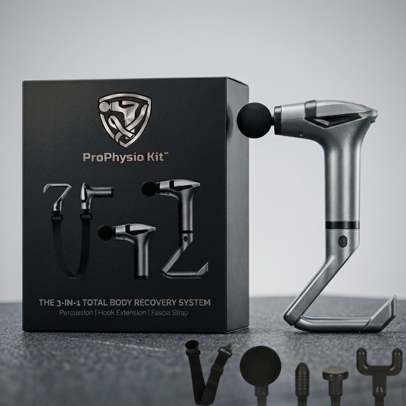 ProPhysio Kit™ - 3-in-1 Handheld Massager for Gym Goers 0