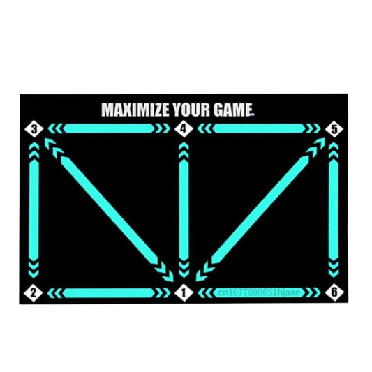 Pro Training Mat | Football Skills Development with Anti-Slip Socks | Video Program for Enhanced Performance 0