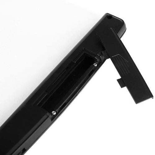 Clip-On LED Reading Light with Flat Panel | Single LED, Clips onto Books &amp; Desks | ABS &amp; Acrylic, No Installation Needed 4