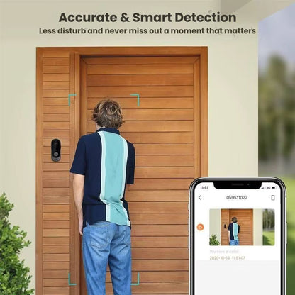 PulseGuard Pro | Video Doorbell Camera with HD Two-Way Audio | Smart Security Solution for Home Protection 5